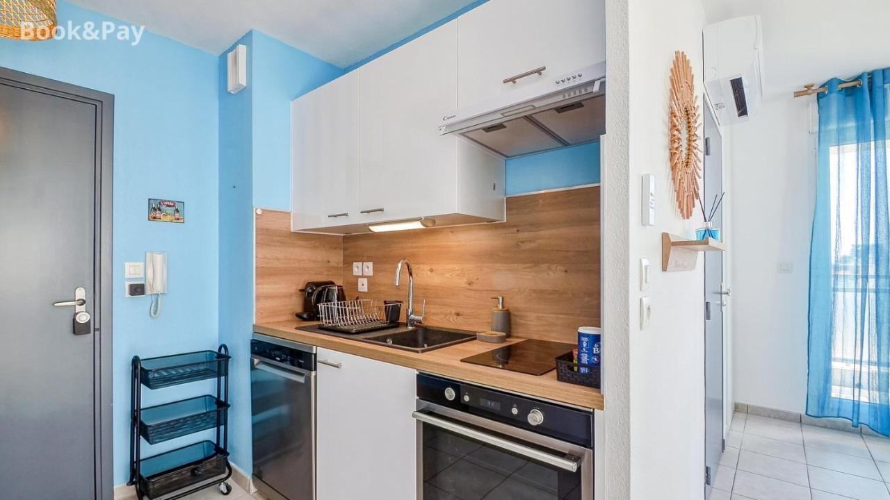 Les Alouettes Studio Avec Terrasse, Garage Et Piscine La Ciotat Kültér fotó