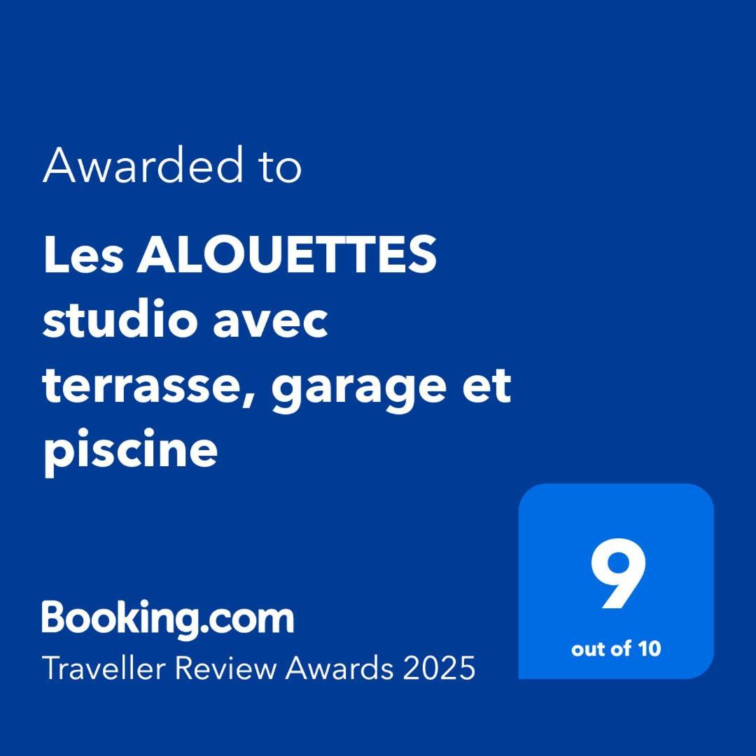 Les Alouettes Studio Avec Terrasse, Garage Et Piscine La Ciotat Kültér fotó